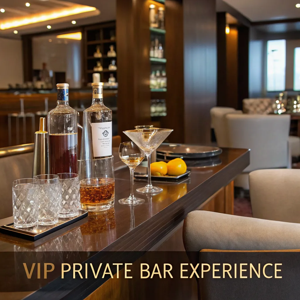VIP private bar experience